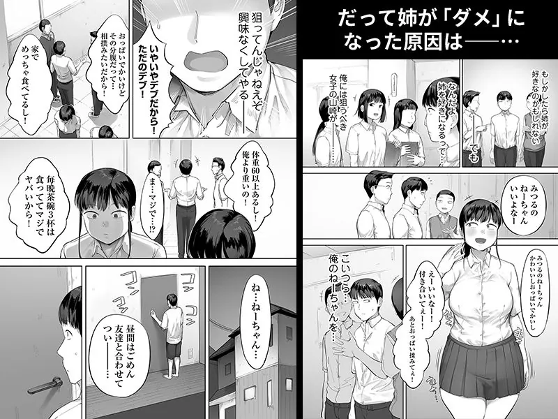 【無料エロ漫画・同人】ドカ食い姉貴は俺の穴-8枚目