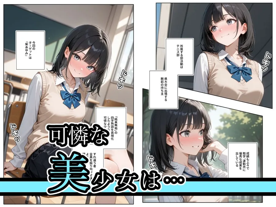 【無料エロ漫画・同人】寝るJKを…。  〜柴あゆみ編〜-1枚目