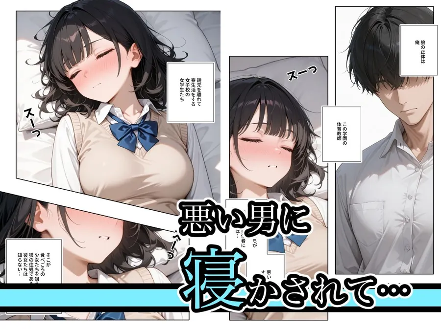 【無料エロ漫画・同人】寝るJKを…。  〜柴あゆみ編〜-2枚目