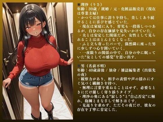 【無料エロ漫画・同人】黒ギャル欲求不満SEX記録 〜理沙（29）人妻快楽NTR「堕ちるぅぅぅ」〜-2枚目