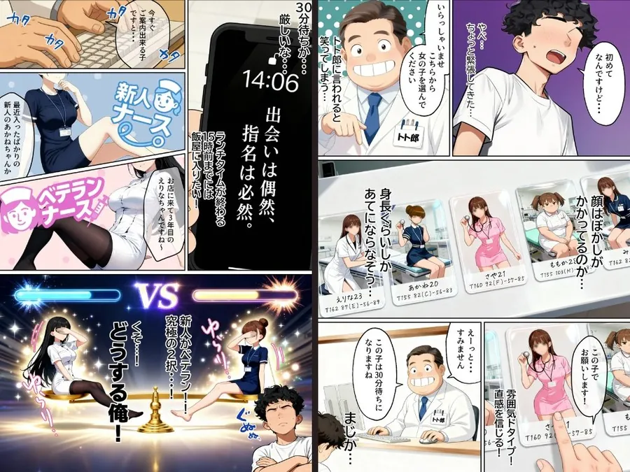 【無料エロ漫画・同人】【実話】アラサー独身サラリーマン「オカダ」西●口 ナース編-2枚目