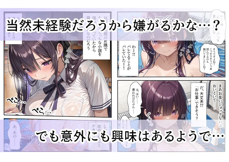 【無料エロ漫画・同人】プールは学園公認ソープランド＃3-1黒瀬怜奈-3枚目