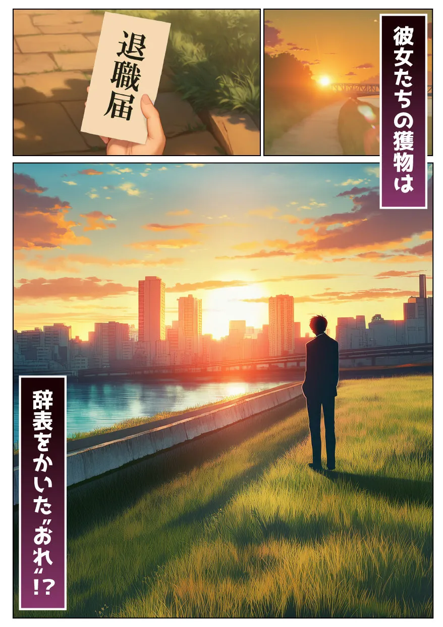 【無料エロ漫画・同人】退職引き止めサービス ―この会社、脱出難易度S級-2枚目