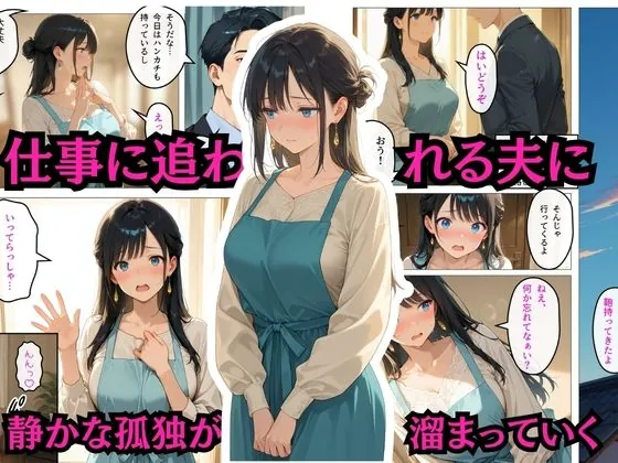 【無料エロ漫画・同人】目隠し人妻まどかの誤認SEX！後輩を夫と信じ、視界ゼロの密室でなりすまし背徳ピストン！-1枚目
