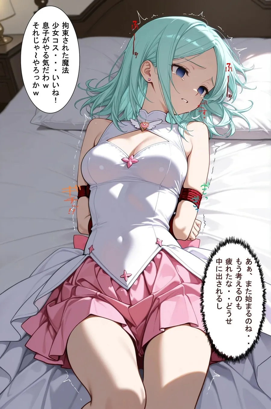 【無料エロ漫画・同人】絶対服従の性奴●  コスプレSEX！お仕置き！賭けゲーム！  ご主人様は犯し放題！-9枚目