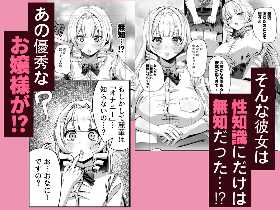 【無料エロ漫画・同人】性知識にだけ無知すぎるお嬢様-2枚目