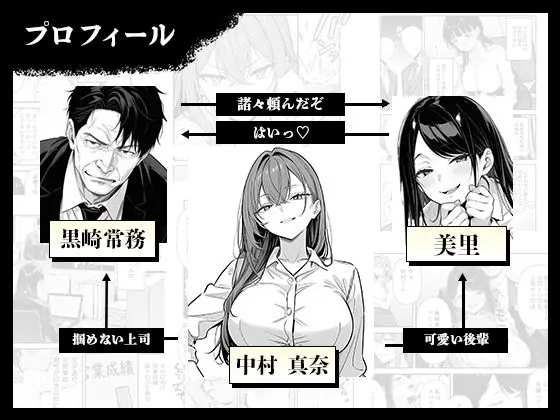 【無料エロ漫画・同人】営業成績最下位のOLが全社員の性処理係になる会社-1枚目