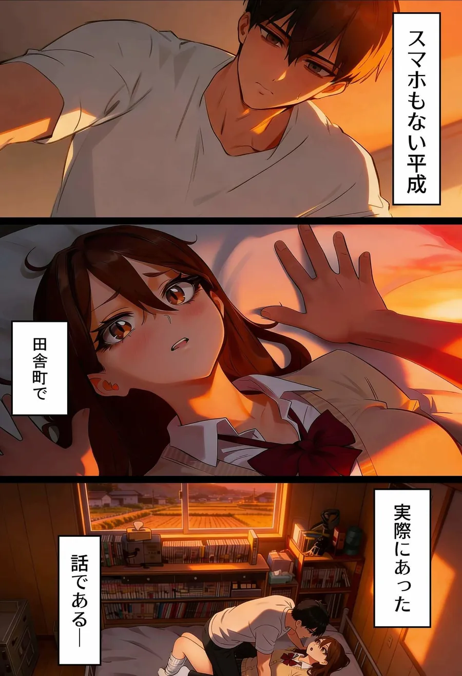 【無料エロ漫画・同人】【実話】平成ギャル（18）がチャラ男に捨てられ、童貞幼馴染の価値に気づくまでwww-1枚目