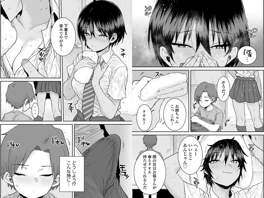 【無料エロ漫画・同人】無口で気の強いボーイッシュなお姉ちゃんで僕は童貞を卒業しました-5枚目