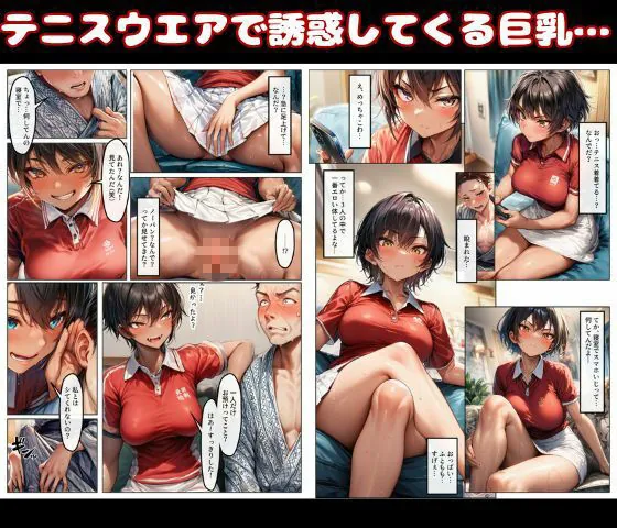 【無料エロ漫画・同人】アスリート系ボーイッシュ女子は性欲がヤバい！田舎で迷子になった日焼け美少女たち-4枚目