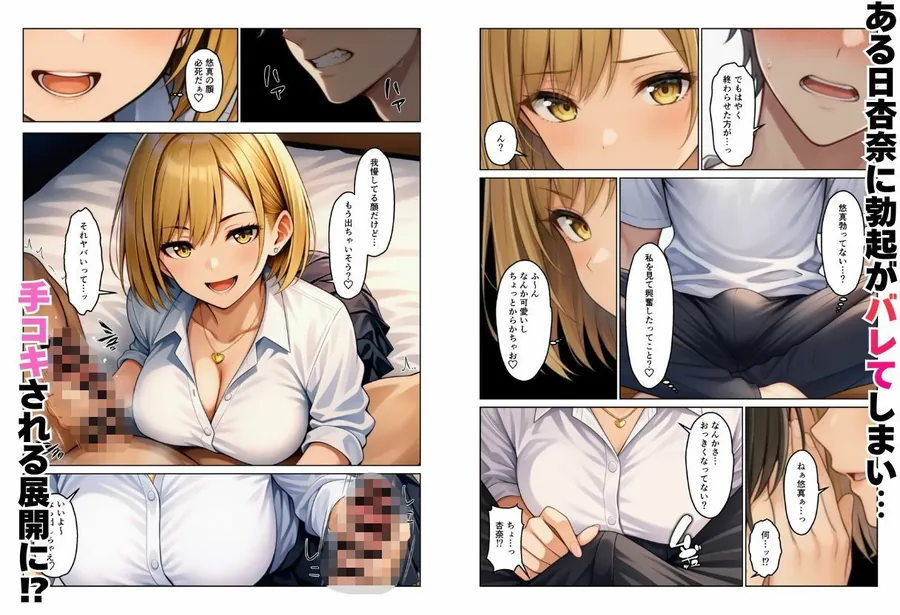 【無料エロ漫画・同人】義母とギャル義姉妹でハーレムになった話-5枚目
